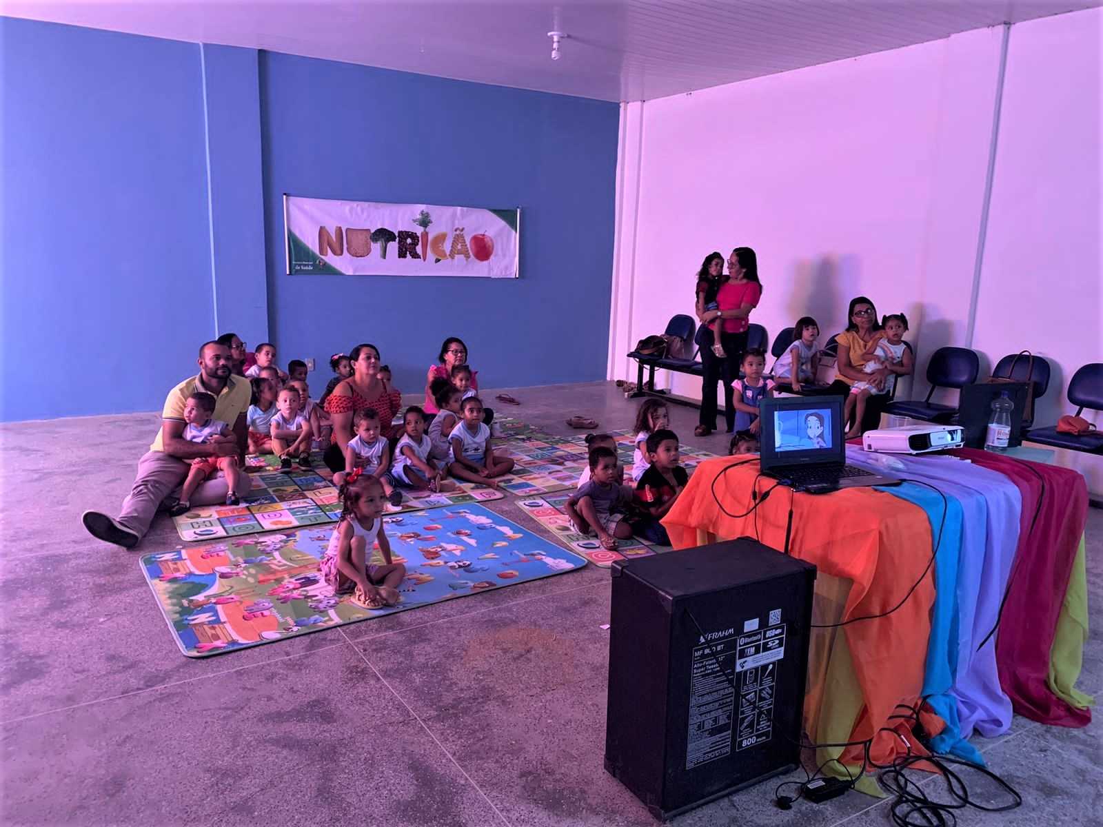 Camacã: O NASF comemorou o dia da Nutrição com diversão e aprendizado para alunos das creches